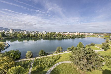 the Flückingersee, 7 minutes from Freiburgs center